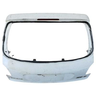 Tampa Traseira Peugeot 206 2002 A 2007 Branca 
