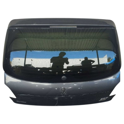 Tampa Traseira C/ Vidro Peugeot 207 2001 A 2012 Cinza
