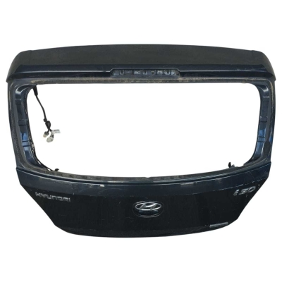 Tampa Traseira Hyundai I30 2008 A 2012 Preta 