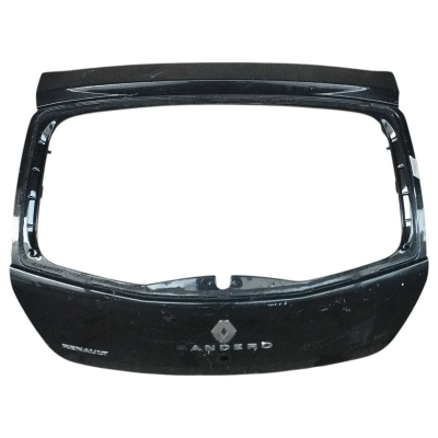 Tampa Traseira Renault Sandero 2007 A 2013 Preta 