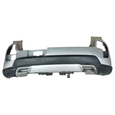 Parachoque Traseiro Citroen Aircross 2010 2015 Prata Avaria