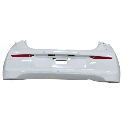 Parachoque Traseiro Hyundai Hb20 2016 A 2019 Hatch Branco