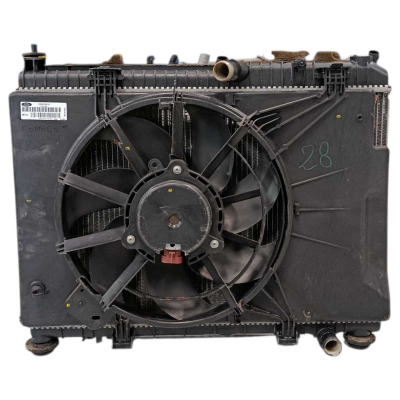 Radiador + Eletroventilador Ford Ka 1.5 2015 A 2020 Manual