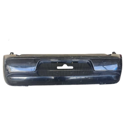 Parachoque Traseiro Vw Gol G4 2006 A 2014 Preto Sem Guia