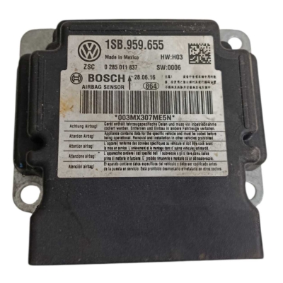 Módulo Air Bag Volkswagen Up Cross 1.0 2016 A 2019 1Sb959655