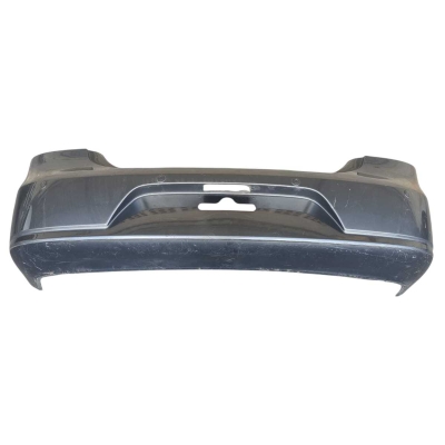 Parachoque Traseiro Volkswagen Voyage 2009 A 2013 Cinza 