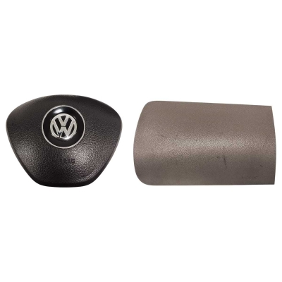 Par Bolsa Air Bag Volkswagen Fox 2015 A 2022 Cinza Claro