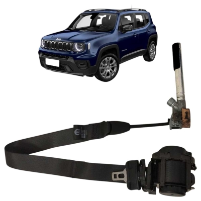 Cinto Segurança Dianteiro Esquerdo Jeep Renegade 2022 A 2025