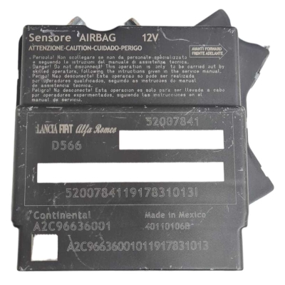 Módulo Air Bag Fiat Grand Siena 2013/2021 Requer Programação