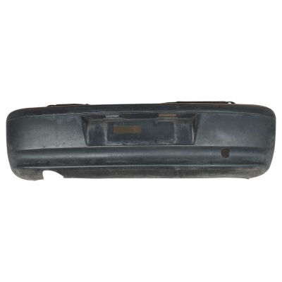 Parachoque Traseiro Fiat Palio 2001 A 2004 Preto Liso 