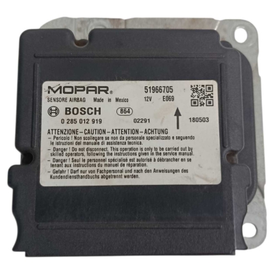 Módulo Air Bag Fiat Toro Volcano 2.0 2018 51966705