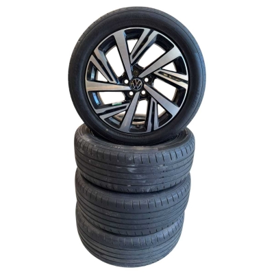 Jogo Roda Aro 17 Com Pneus Volkswagen Virtus 1.0 2023 A 2025