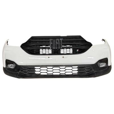 Parachoque Dianteiro Fiat Strada 2020 A 2024 Branco Avaria