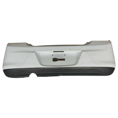 Parachoque Traseiro Chevrolet Onix 2013 A 2016 Branco 