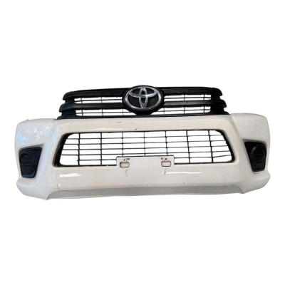 Parachoque Dianteiro Toyota Hilux Cd 2016 A 2020 Branco
