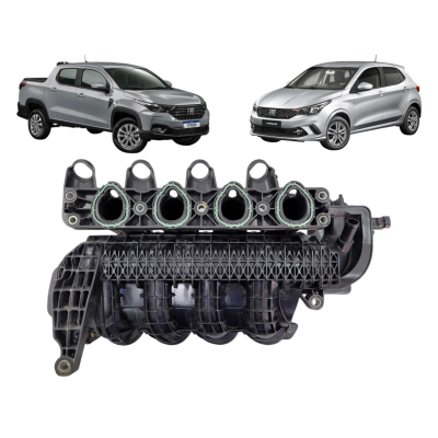 Coletor Admissão Fiat Strada Argo Cronos 1.3 4Cc 2017 A 2023