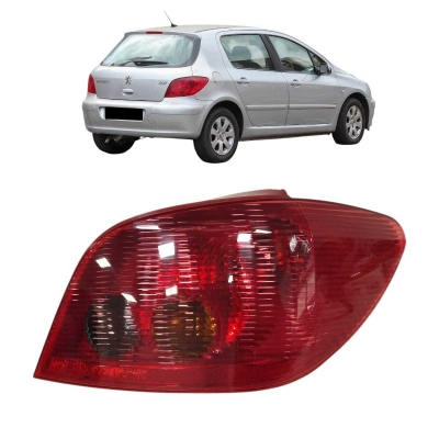 Lanterna Traseira Direita Peugeot 307 2006 A 2012 Avaria