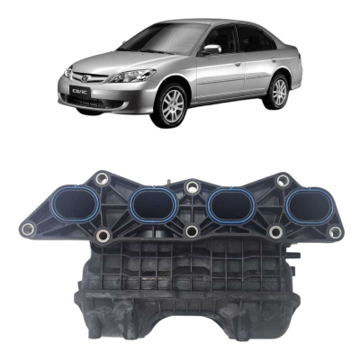 Coletor Admissão Honda Civic 1.7 16V 2001 A 2006