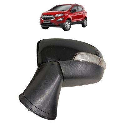 Retrovisor Esquerdo C/ Pisca Ford Ecosport 2018 2021 5 Fios