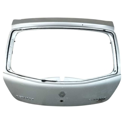 Tampa Traseira Renault Sandero 2007 A 2013 Prata