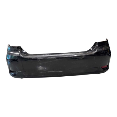 Parachoque Traseiro Toyota Corolla 2011 A 2014 Preto Avaria