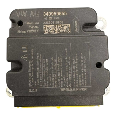 Módulo Air Bag Volkswagen Gol Voyage 2014 34D959655