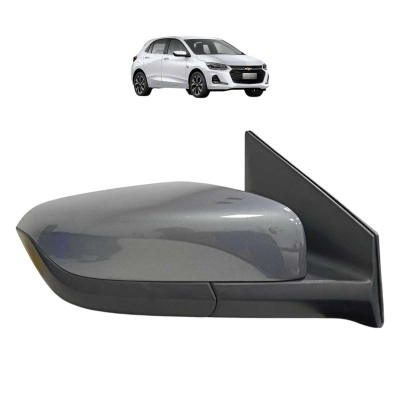 Retrovisor Direito C/Sensor Chevrolet Onix 2020 A 2025 5 P