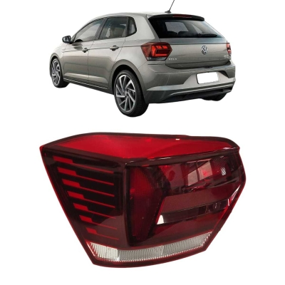 Lanterna Traseira Esquerda Volkwagen Polo 2018 A 2022 Avaria