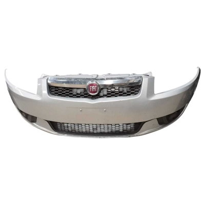 Parachoque Dianteiro Fiat Siena 2013 A 2016 Cinza