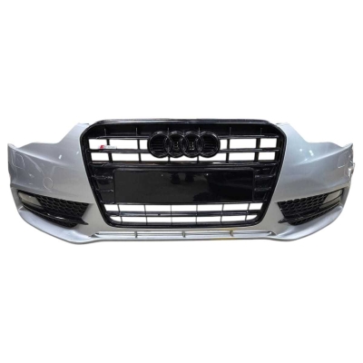 Parachoque Dianteiro Audi A5 2012 A 2014 Prata Recuperado