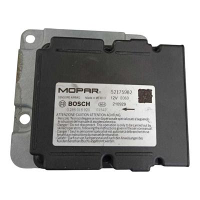 Módulo Air Bag Jeep Renegade 1.8 Aut. 2019 A 2021 52175982