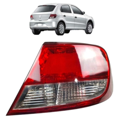 Lanterna Traseira Direita Gol G5 Fumê 2009 A 2012 Nova
