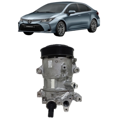 Compressor Do Ar Condicionado Toyota Corolla Xei 2.0 2023