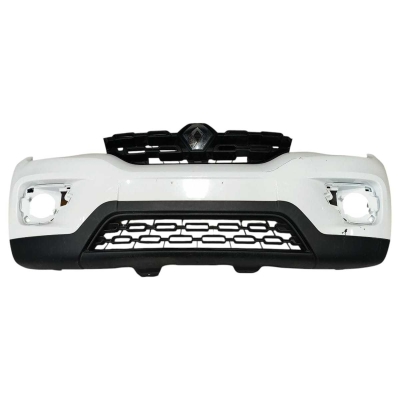 Parachoque Dianteiro Renault Kwid 2017 A 2022 Branco Avaria