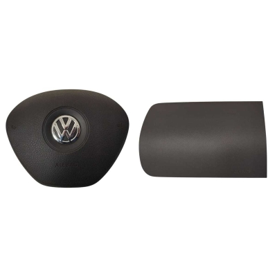 Par Bolsa Air Bag Volkswagen Fox 2015 A 2022 Cinza Escuro
