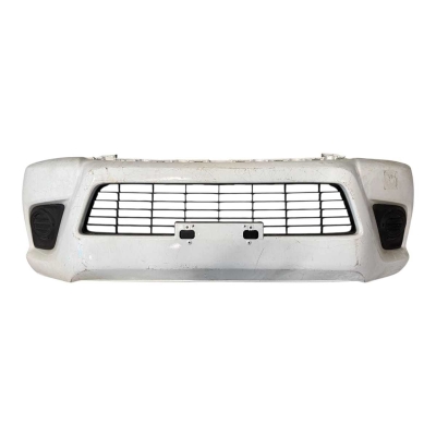 Parachoque Dianteiro Toyota Hilux Cs 2015 A 2020 Branco