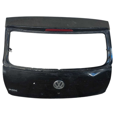 Tampa Traseira Volkswagen Fox 2011 A 2014 Preta Avaria 